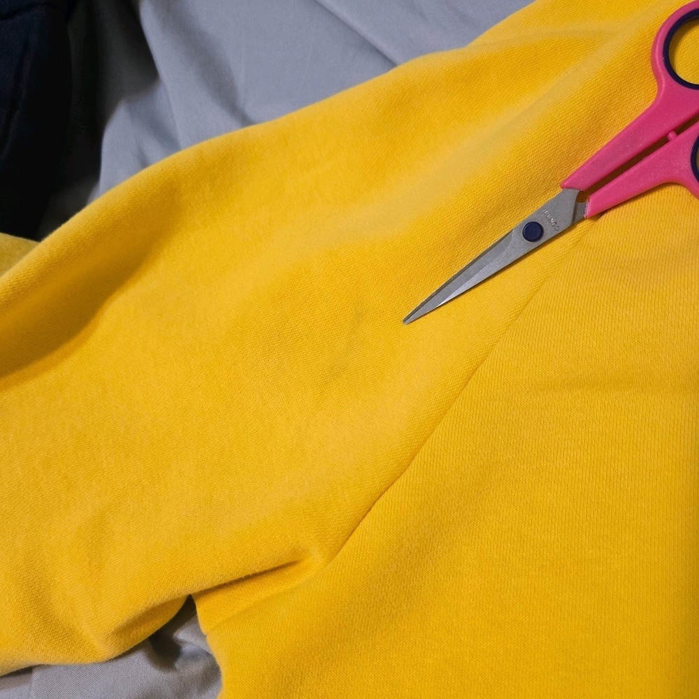 Nike Air Jordan DNA Yellow Hoodie Size XL Men's - Picture 9 of 10
